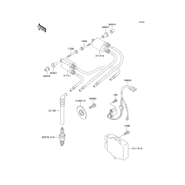 Systeme D Allumage Pour Ninja Zx R Zx B Rouge Europe Esprit